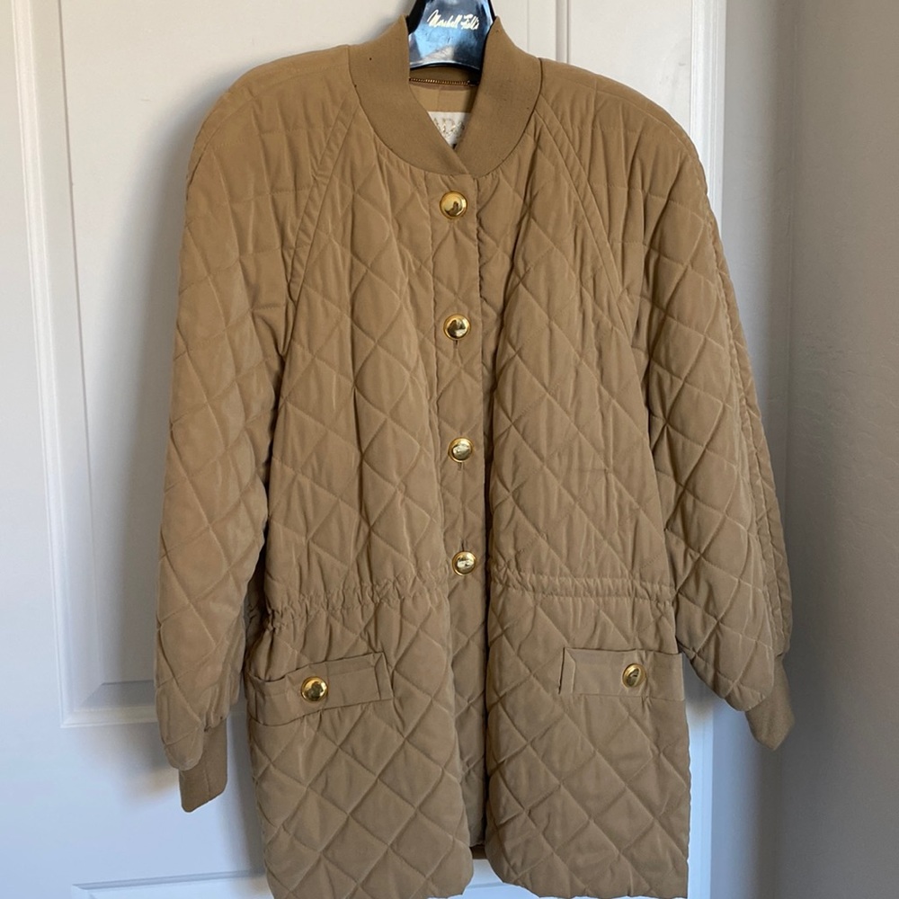 Vintage Escada Quilted Anorak Jacket